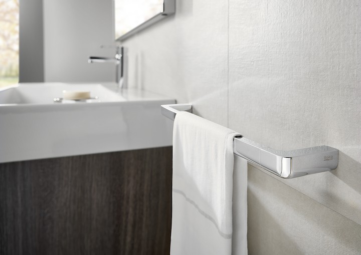 Roca Tempo wieszak jednoramienny na ręcznik 60 cm chrom A817030001