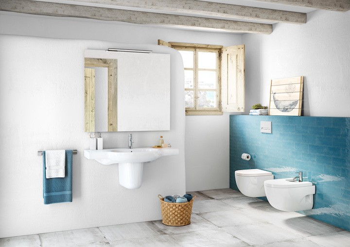 Roca Meridian-N Rimless muszla wisząca A34624L000