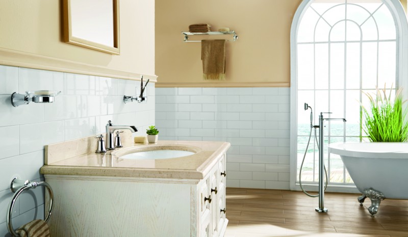 Omnires Art Line wieszak na ręcznik podwójny 65 cm chrom AL53226CR