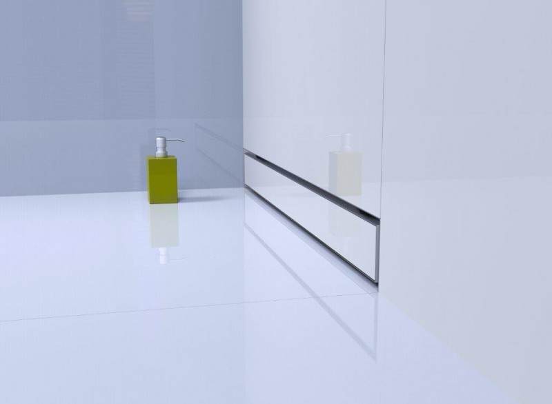 Fala Brick WET&DRY 30 odpływ liniowy ścienny niski 52mm do zabudowy płytką 30cm 75350