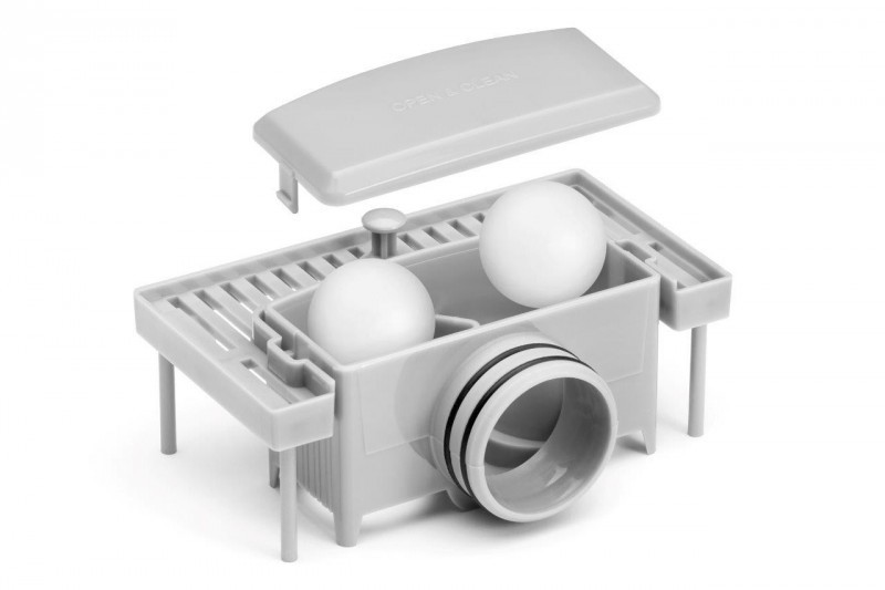 Fala Brick WET&DRY 50 odpływ liniowy ścienny niski 52mm do zabudowy płytką 50cm 75352