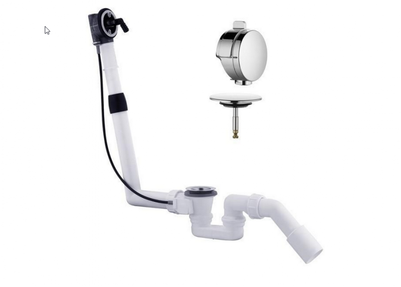 Grohe Smartcontrol zestaw podtynkowy z deszczownicą 23x23 i syfonem z wlewem wody kompletny 29126000WAN03