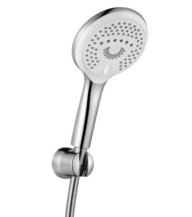 Kludi Freshline 3S zestaw prysznicowy uchwyt punktowy słuchawka trzypozycyjna z wężem 125 cm chrom 6795005-00