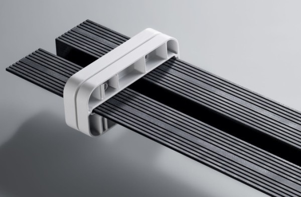 Viega Advantix Vario 4966.10 odpływ liniowy niski 7cm na wymiar do 120cm + ruszt stal matowa 721671 + 686284