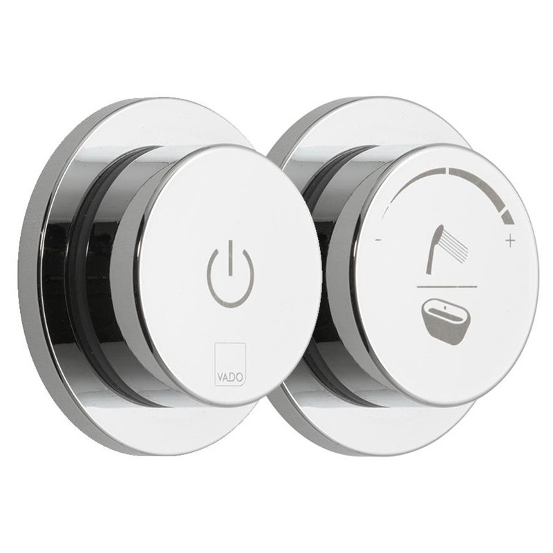 Vado Sensori Moduł termostatyczny 2-drożny z jednostką sterującą chrom DIA-2700