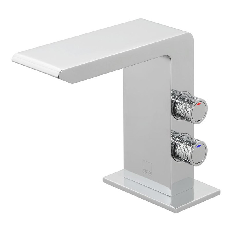 Vado Omika bateria umywalkowa bez korka chrom OMI-100/SB-C/P