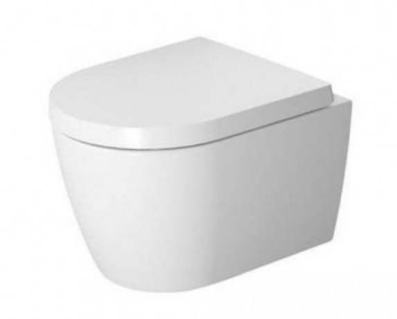 Grohe + Duravit Me by Starck Rimless 48cm - zestaw 7w1 - kompletny stelaż + muszla wisząca + deska wolnoopadająca