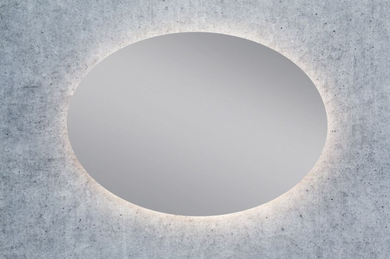 Kraft GIO Lustro owalne 90x70 cm z podświetleniem Led