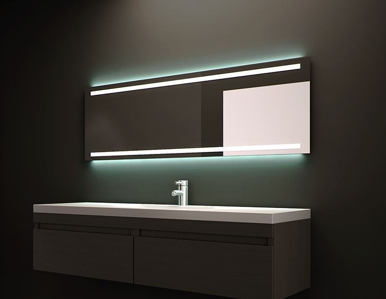 Kraft TAKS Lustro prostokątne 90x50 cm z podświetleniem Led