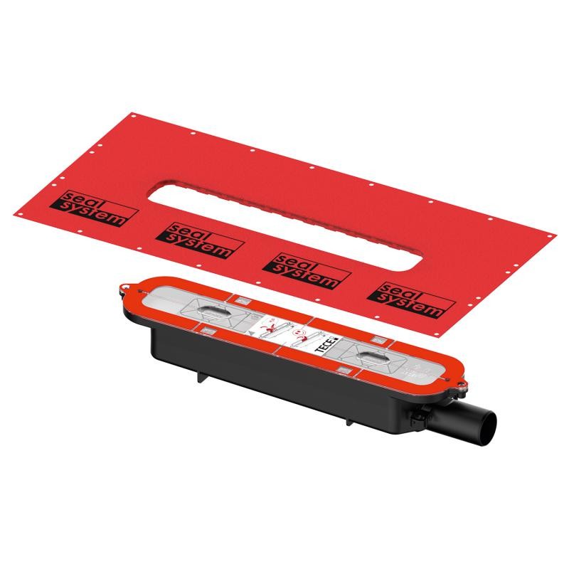 Tece Drainprofile syfon odpływowy niski 65 mm DN 40 odpływ boczny 673001