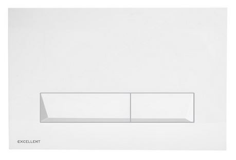 Excellent Plato przycisk do stelaża wc biały INEX.PL230.150.WH