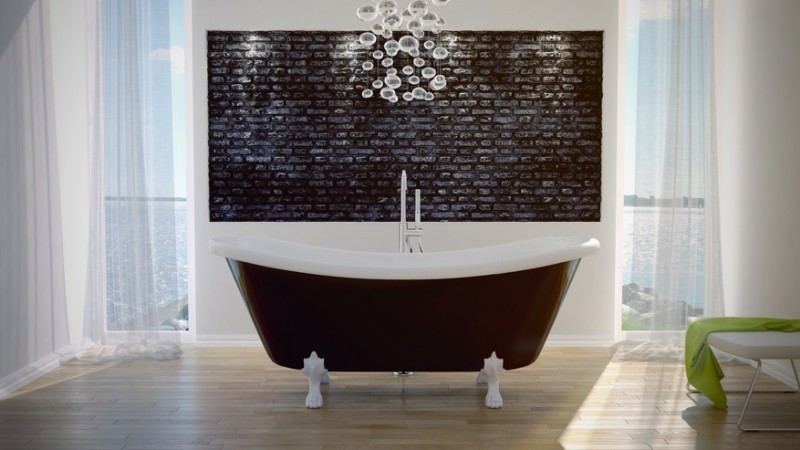 BESCO Amelia wanna wolnostojąca 190x77 biały + nogi białe WKA-190WO+A