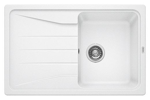 Blanco Sona 45 S Silgranit PuraDur II zlewozmywak granitowy 1 komora z ociekaczem kolor biały 519665