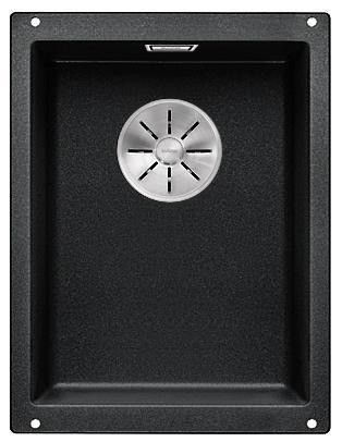 Blanco Subline 320-U Silgranit PuraDur II zlewozmywak granitowy z korkiem InFino komora podwieszana antracyt 523406