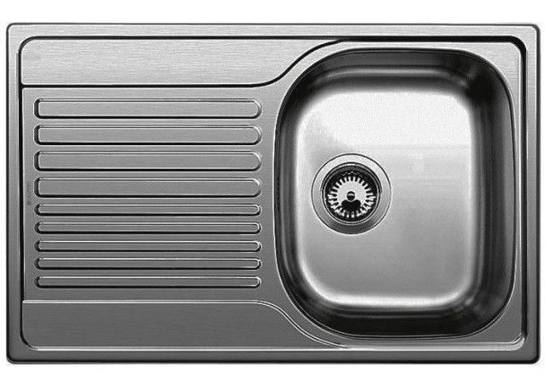 Blanco Tipo 45 S Compact zlewozmywak 1 komora z ociekaczem stal szlachetna matowa 513441