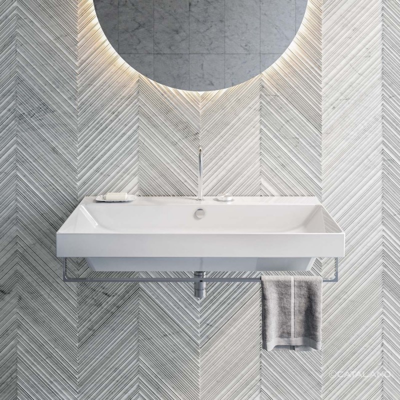 Catalano New Zero 60 umywalka 60x50 biały Cataglaze 60ZP (160ZP00)