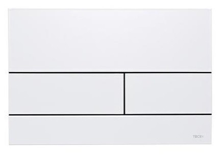 Tece Square II przycisk spłukujący metalowy do stelaża WC biały 9240832