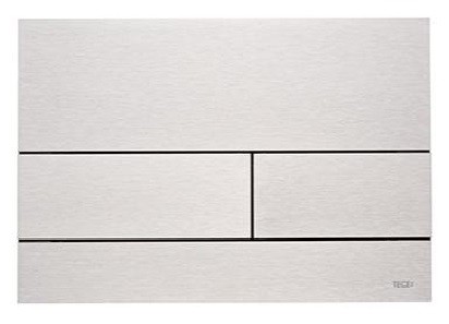 Tece Square II przycisk spłukujący metalowy do stelaża WC stal szczotkowana 9240830