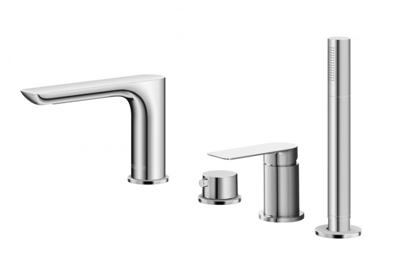 Kohlman Proxima bateria wannowa 4-otworowa chrom QB244P