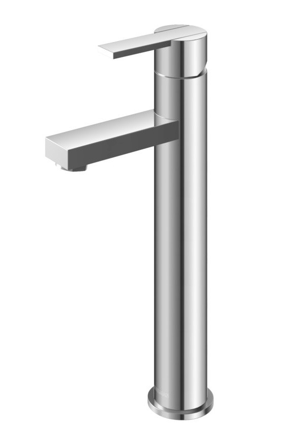 Kohlman Gixs bateria umywalkowa wysoka chrom QB170G