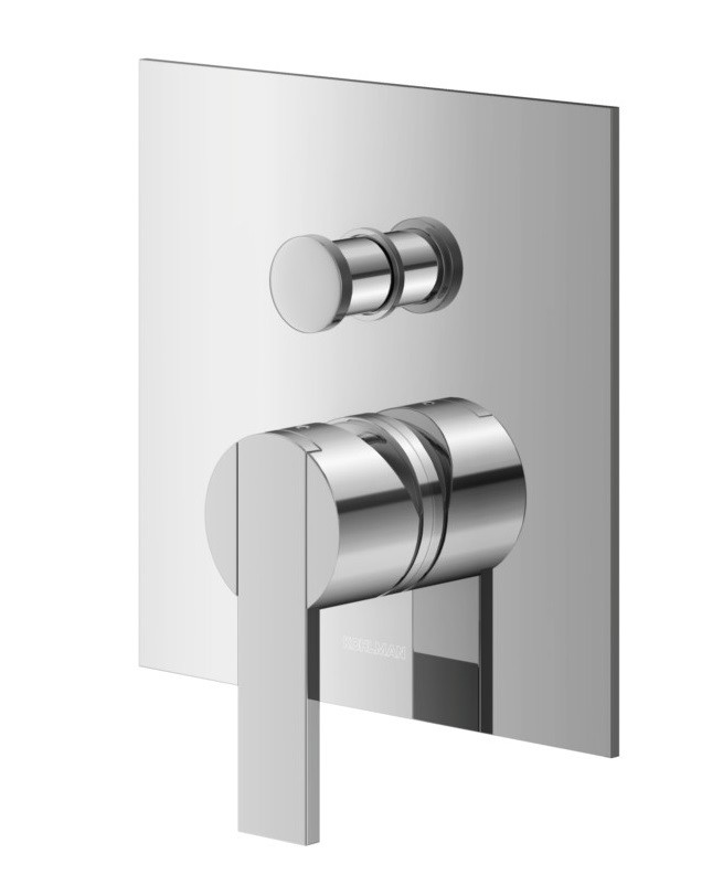 Kohlman Gixs bateria wannowo-prysznicowa podtynkowa chrom QW210G