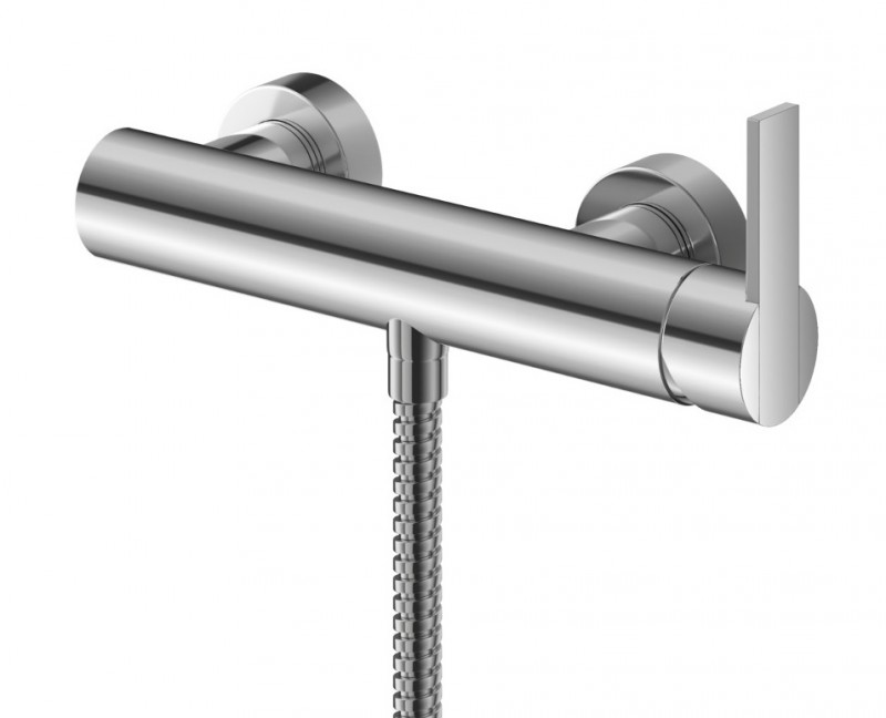 Kohlman Gixs bateria prysznicowa ścienna chrom QW120G