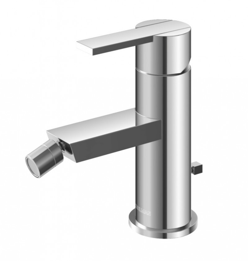 Kohlman Gixs bateria bidetowa z korkiem chrom QB130G