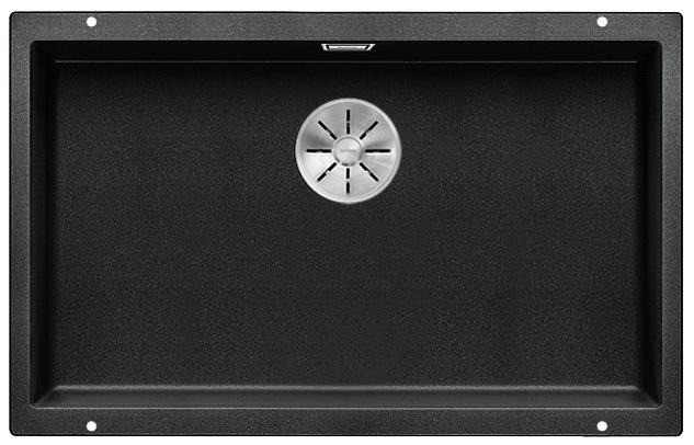 Blanco Subline 700-U Silgranit PuraDur II zlewozmywak granitowy z korkiem InFino komora podwieszana kolor antracyt 523442