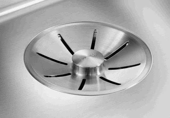 Blanco Subline 400-U Silgranit PuraDur II zlewozmywak granitowy z korkiem InFino komora podwieszana kolor kawowy 523431