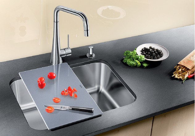 Blanco Supra 500-U komora podwieszana stal szlachetna szczotkowana 518205