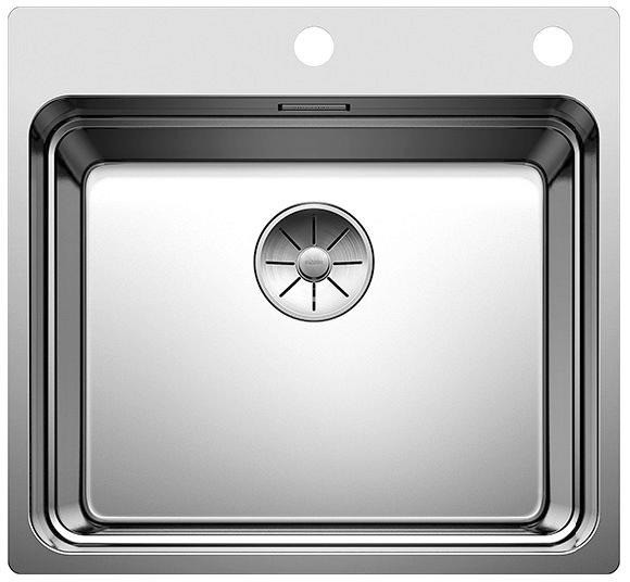 Blanco Etagon 500 IF/A zlewozmywak komora wpuszczana z korkiem automatycznym InFino stal szlachetna gładka 521748