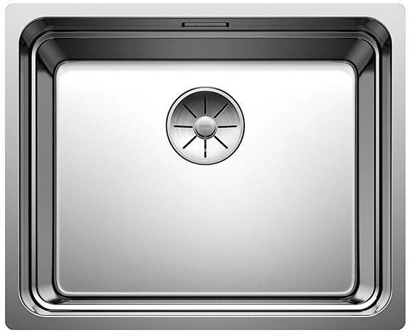 Blanco Etagon 500 IF zlewozmywak komora wpuszczana z korkiem InFino stal szlachetna gładka 521840