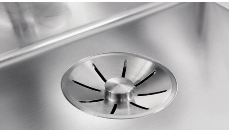 Blanco Andano 700 IF zlewozmywak komora wpuszczana z korkiem InFino stal szlachetna gładka 522969