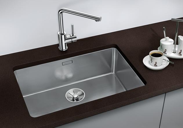 Blanco Andano 700 U zlewozmywak komora podwieszana z korkiem InFino stal szlachetna gładka 522971