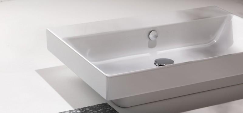 Catalano New Zero 100 umywalka 100x50 biały Cataglaze 10ZP (110ZP00)