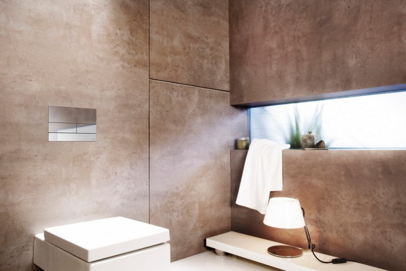 Tece Square II przycisk spłukujący metalowy do stelaża WC chrom połysk 9240831