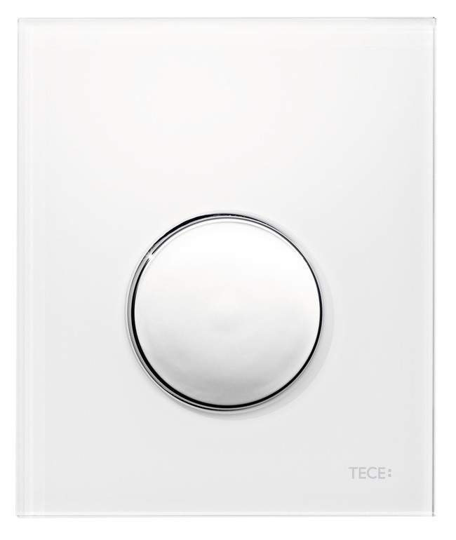 Tece Loop przycisk spłukujący do pisuaru biały przycisk chrom połysk 9242627
