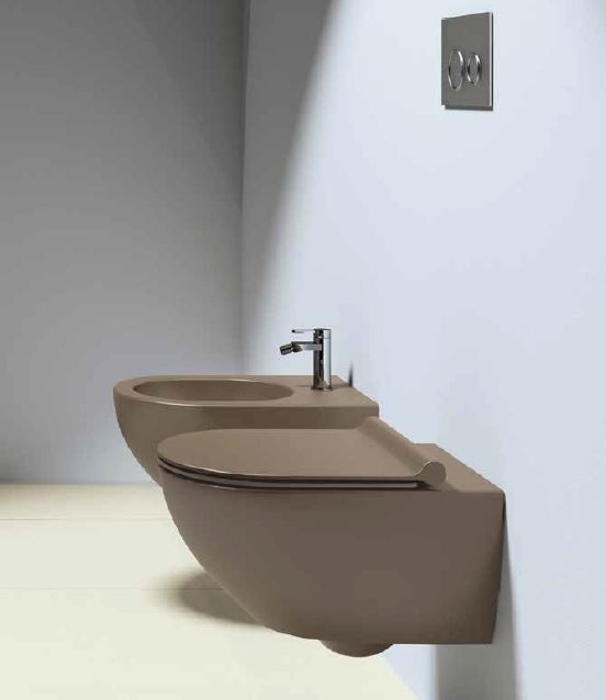 Catalano Sfera 54 bidet wiszący nero czarny matowy 1BSF54NS
