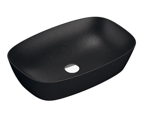 Catalano Green LUX 60 umywalka stawiana na blat 60x40 czarny matowy nero satinato 160APGRLXNS