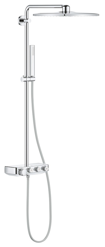 Grohe Euphoria System SmartControl 310 Duo Cube zestaw prysznicowy termostatyczny z deszczownicą 31cm chrom 26508000