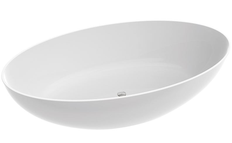 Marmorin Beca wanna wolnostojąca z obudową 220x120 cm Mineralicast P_W_540_01_2200