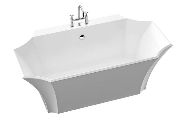 Marmorin La Donna wanna wolnostojąca retro 164,5x87,5 Mineralicast P_W_048_02_1645