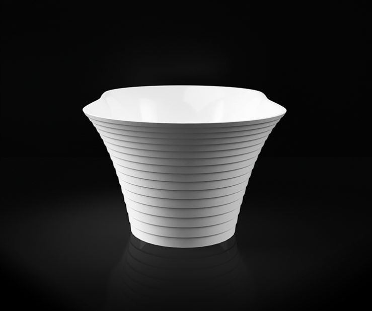 Marmorin Cascada wanna wolnostojąca 153x89 Mineralicast P_W_013_03_1533