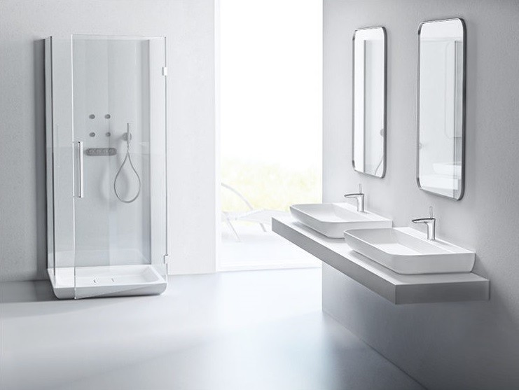 Marmorin Dione umywalka z otworem 70x45 cm Minerlaicast 505 070 020 011