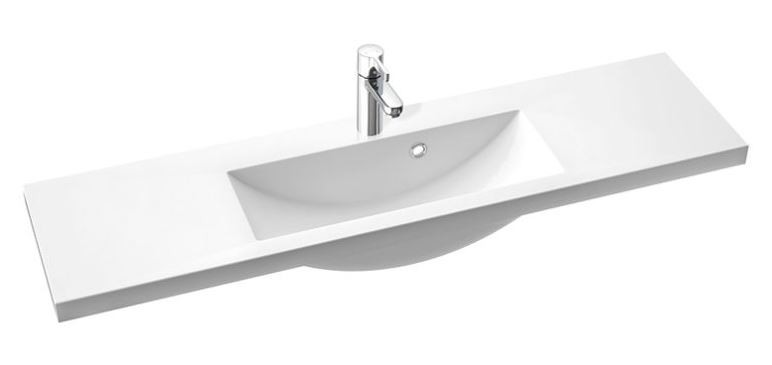 Marmorin Talia 120 umywalka z otworem 120cm Mineralicast 270 120 022 011