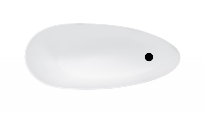 Besco Keya wanna wolnostojąca 165x70 cm Mineral DuraBe biały