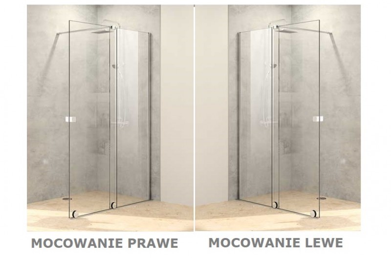 Huppe Xtensa Pure Black Edition drzwi suwane WALK-IN 120-140 cm lewe czarny mat przeźroczyste Anti-Plaque XT0105.123.322