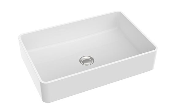 Marmorin Tara umywalka stawiana na blat Mineralicast P_U_608_01_0565