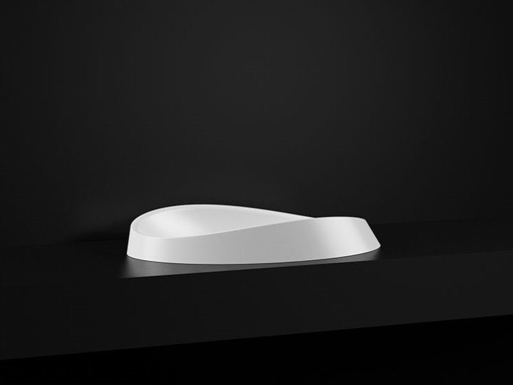 Marmorin Alice III umywalka wpuszczana w blat 60x39 cm Mineralicast P_U_002_03_0600