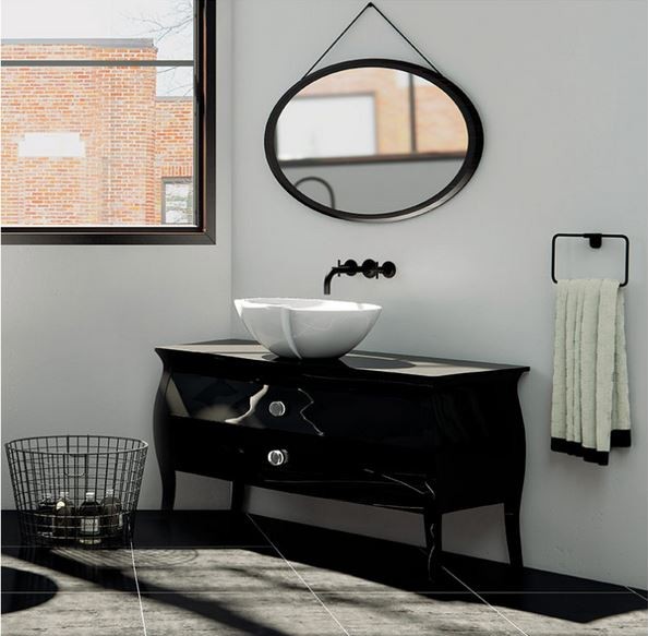 Marmorin Zora umywalka stawiana na blat Mineralicast P_U_531_03_0505